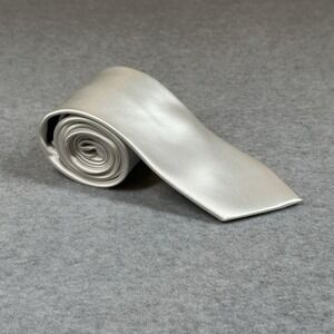 Puccini‎ Microfiber Neck Tie Pearl White